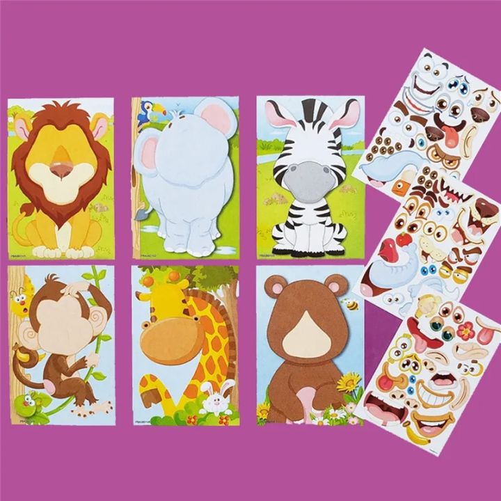 Children%20Kids%20New%20DIY%20Stickers%20Toys%20Cute%20Cartoon%20Princess%20Animals%20Dinosaur%20Unicorn%20Puzzle%20Sticker%20Games%20for%20Early%20Education%20Gift%20-%20Image%203