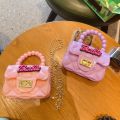 2024 New Jelly Coin Purse Mini Cute Princess Style Tote Crossbody Bag Kids Bag Girls Bag.