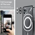 Shockproof Case for Nothing Phone 1 magsafe Magnetic Metal Frame Phone Cover for Nothing Phone one 1 Wireless charging Cases.