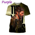 TV Series The Last of Us Game T Shirts for Men 3D Print T-shirt Womens Clothing Harajuku Fashion Streetwear Kids Tee Shirts Tops.