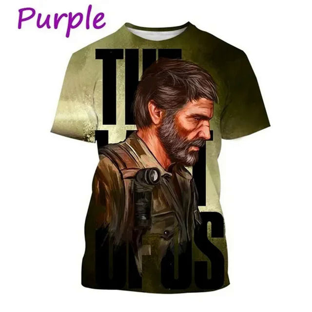 TV%20Series%20The%20Last%20of%20Us%20Game%20T%20Shirts%20for%20Men%203D%20Print%20T-shirt%20Womens%20Clothing%20Harajuku%20Fashion%20Streetwear%20Kids%20Tee%20Shirts%20Tops%20-%20Image%208