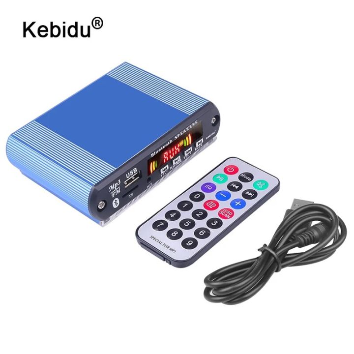 Kebidu%20DIY%20Bluetooth%20MP3%20Decoder%20Board%20Module%205V%2012V%20USB%20TF%20FM%20Radio%20Module%20Wireless%20MP3%20Player%20with%20Recording%20Function%20Car%20Kit%20-%20Image%202