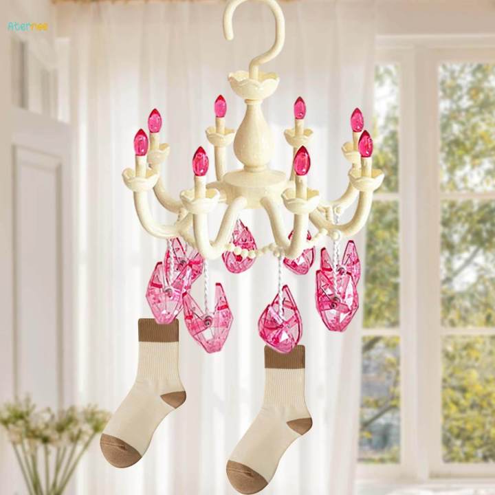 Clothes%20Drying%20Rack%20Home%20Decor%20Laundry%20Drying%20Hanger%20for%20Scarves%20Towel%20Belt%20-%20Image%203