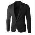 Men's Suit Men Blazer Business Coat Jacket Tops Autumn Fashion Formal Coat Elegant Solid Color Casual Slim Fit One Button.