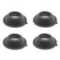 Motorcycle 4Pcs Carburetor Film Diaphragm Rubber Carburetor Vacuum Membrane for VLX400 Steed400 VLX/Steed 400.