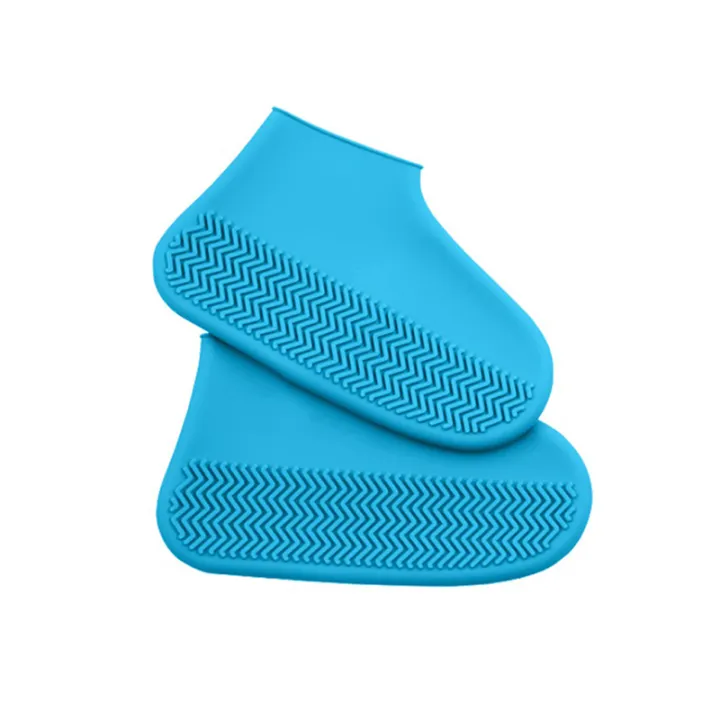 1%20Pair%20Waterproof%20Non-slip%20Silicone%20Shoe%20Sole%20High%20Elastic%20Wear-resistant%20Unisex%20Rain%20Boots%20Overshoes%20Reusable%20Shoes%20Cover%20-%20Image%207