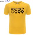 summer Fashion Funny Camera on Shoot Manual T Shirt Men Short Sleeve Cotton Photography Men Tee Tops EU Size.