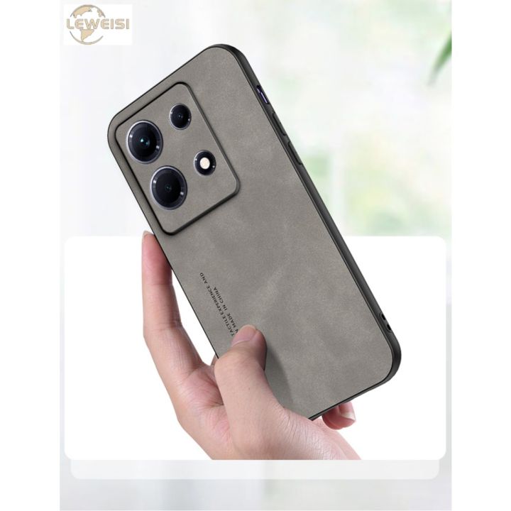 Leweisi Light Premium Leather Case for Infinix Note 30 Ultimate