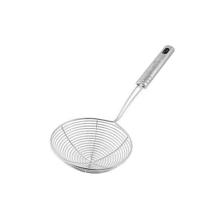 thumbnail image 2 of Silver Cocktail Julep Strainer - Yukiwa / Stainless Steel / Made In Japan 2 of 14