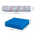 Filter Brush Roller and Pre-Filter Foam Replacement Parts for Tineco IFloor HF10E-01 Wet Dry Vacuum Cleaner. 
