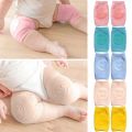 1Pair Anti -Slip Baby Knee Pad Protector (color as per stock).