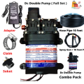 Dubble Pump Bike & Car Washing Water Pump Motor full set AC & DC double pump double pump for Bike & Car Wash. 