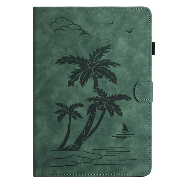(New)Coconut%20Tree%20Embossed%20Leather%20Case%20For%20Lenovo%20Tab%20M9%20TB-310FU%20-%20Image%2010