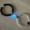 Shop Pro Magnetic Heart Bracelet Set for Couples (2 Pieces).