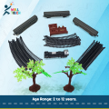 Rail King - Intelligent Classical Express Train Track Playset Toy for Children - Fun and Educational Car Toy for Hours of Entertainment.