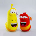 New 10cm LARVA Plush Toys Yellow Insect Red Insect Hot Cartoon Larva Toys Stuffed Doll. 