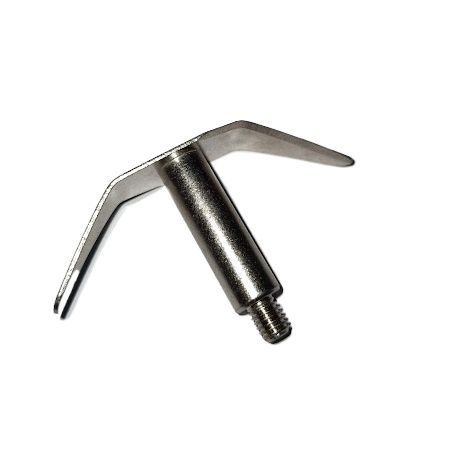 Stainless Steel Blade with Shaft for Juicer Machine 2 blade silver