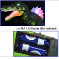 Large Electric Dinosaur Toy Jurassic Park World Walking Dinosaur Robot With LED Light Sound Tyrannosaurus Rex Toys For Boys Kids LaoXzhongX. 