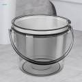 Water Bucket with Lid Bathing Household Bucket Thickened Small Laundry Bucket Water Storage Bucket for Fishing Indoor Outdoor Garden Camping.