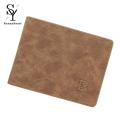 Sunnyheart Slim Wallet Ultra-thin Large Capacity Bi-fold Male Money Clip.