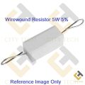 Wirewound Resistor 10 Ohm 5W 5%-10Pcs.