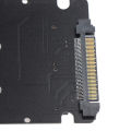 SATA M.2 SSD to SAS NVMe M.2 NGFF SSD to SFF-8639 Adapter Converter. 