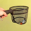 Fishing Hand Net Fishing Equipment Portable Dip Net Fly Fishing Net for Safe Fish Catching Releasing Red. 