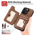 For Redmi Note 13 Pro Plus Mi 13T RFID Leather Back Cover For Xiaomi Poco X3 NFC X5 F5 X4 M3 M4 X6 M6 Pro X 6 C65 M5 M5S F4 Case. 