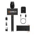 COMICA Revo S Wireless Microphone Combo for iPhone, Android, Laptops & PC.
