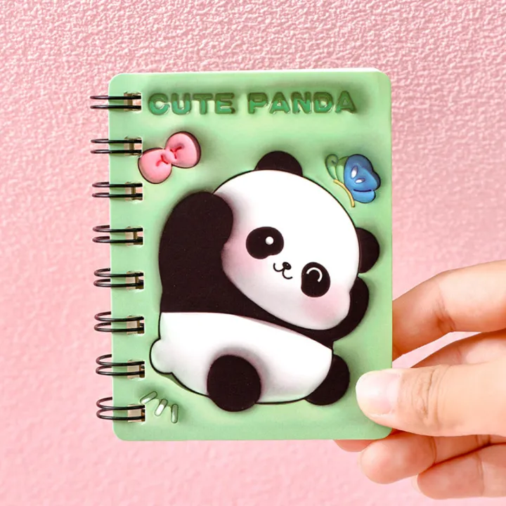 Three-dimensional%203D%20notebook%20Cute%20Painting%20Kawaii%20Painting%20coil%20notebook%2080%20sheets%20Stationery%20Mini%20pocket%20notepad%20for%20School%20Office%20Travel%20Art%20enthusiasts%20Journaling%20-%20Image%203