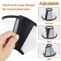 Vivifying Cat Cone, Adjustable Recovery Pet Cone, Lightweight Plastic Elizabethan Collar for Cats, Mini Dogs and Rabbits. 
