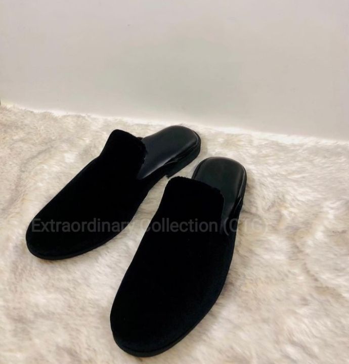 Velvet Loafer Half Shoes For Men - Loafer For Men - Lofar - shoes for men