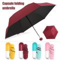 Capsule Umbrella,Mini Pocket Capsule Umbrella Waterproof UV Rain Umbrellas -Bix Super Shop. 