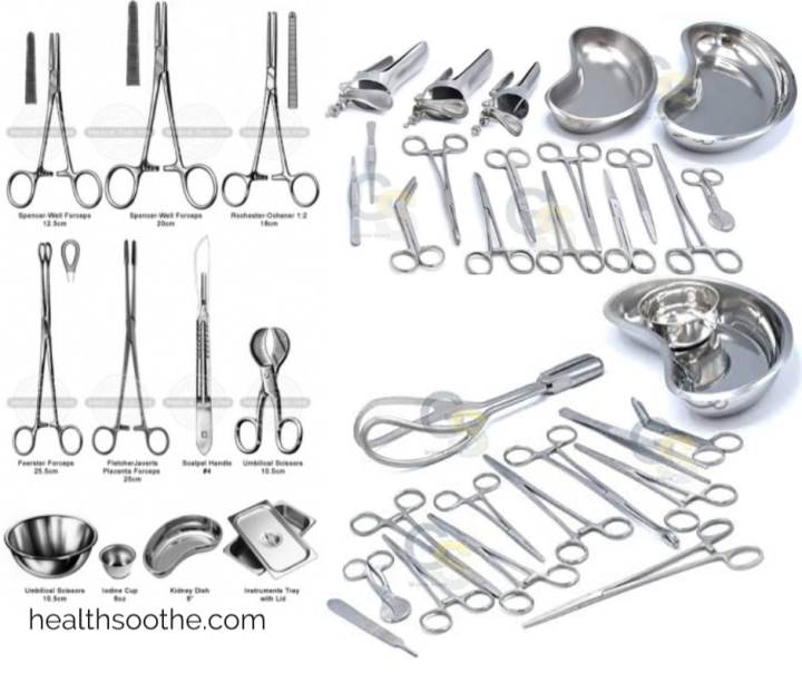 31 Basic Normal Delivery Instrument Full Sets And Their Uses