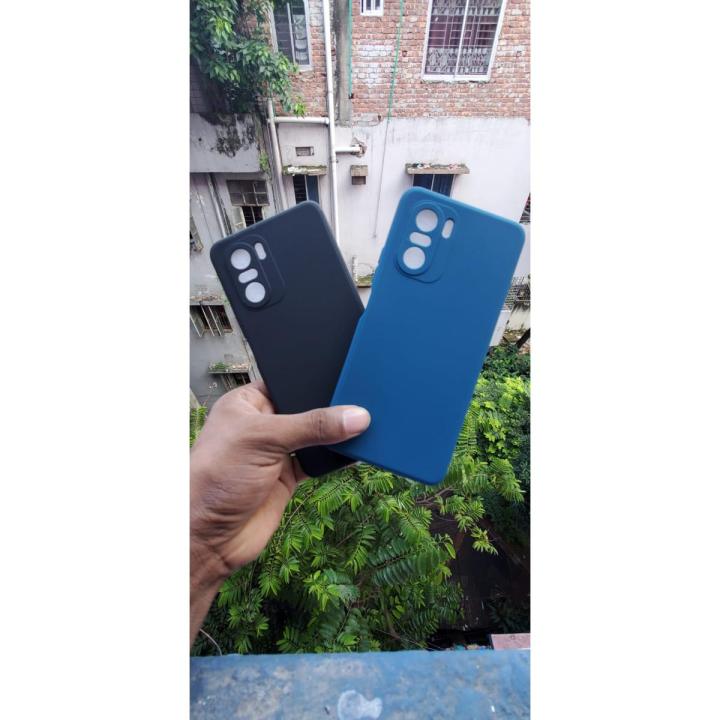 Ultra Thin Soft Smooth Silicone Flocking Protective Phone Case Back Cover For Xiaomi Poco F3 - Phone - Phone Back Cover