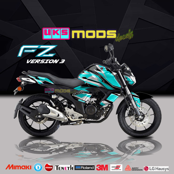 FZ V3 Bike Full Body Modified Sticker