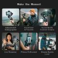 Hohem iSteady M6 iSteady XE 3-Axis Handheld Gimbal Stabilizer Selfie Tripod w Magnetic Fill Light for Smartphone Video Lighting.