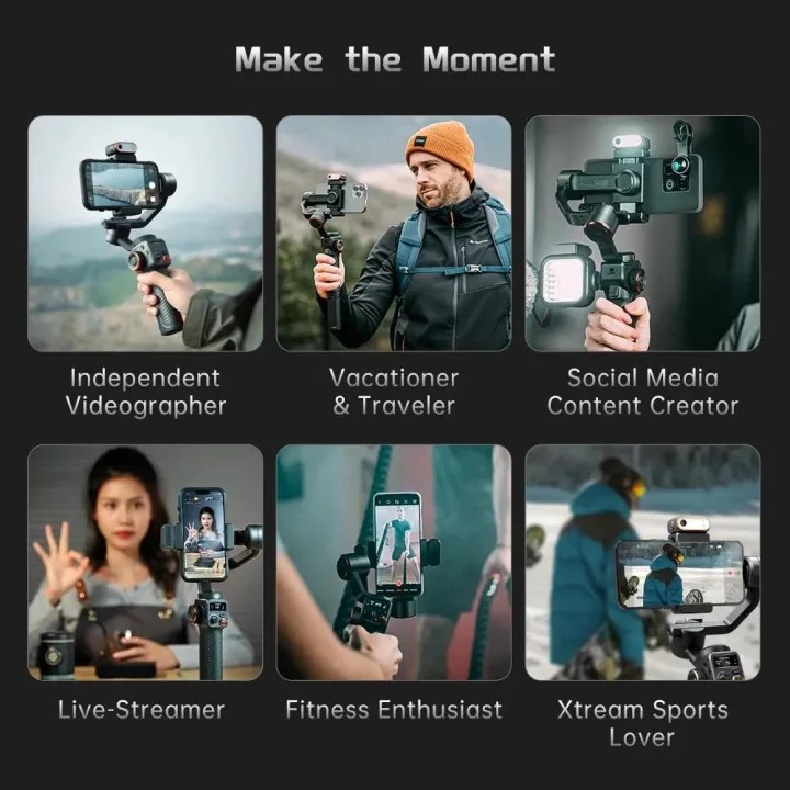 Hohem%20iSteady%20M6%20iSteady%20XE%203-Axis%20Handheld%20Gimbal%20Stabilizer%20Selfie%20Tripod%20w%20Magnetic%20Fill%20Light%20for%20Smartphone%20Video%20Lighting%20-%20Image%204