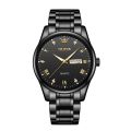 "Olevs 5563 Stainless Steel Analog Wrist Watch For Men. 