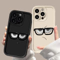 Funny Eyes Painted Case For iPhone 14 Cases Cover For iPhone 11 13 14 15 Pro Max 13 13Pro XS Max XR X 7 8 Plus SE 2022 2020 Case.