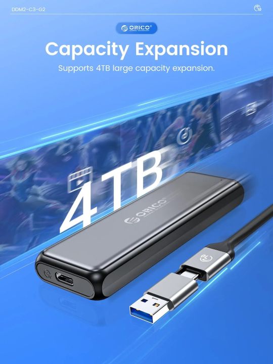 (New)%20M.2%20SSD%20enclosure%20NVMe%20Sata%20aluminum%20alloy%2010Gbps%20tool%20free%20M2%20SSD%20case%20box%20for%20MacBook%20Pro%20laptop%20computer%20accessories%20-%20Image%204