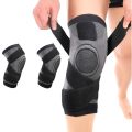 Sports Knee Compression Sleeve Best Knee Brace for Men & Women, Knee Support for Running, Basketball, Baseball, Weightlifting, Gym, Workout, Sports. 