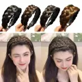 Large Long Natural Black Brown Braid Hair bands Headbands Hair For Women -মেয়েদের জন্য বিনুনি হেডব্যান্ড হেয়ারব্যান্ড. 