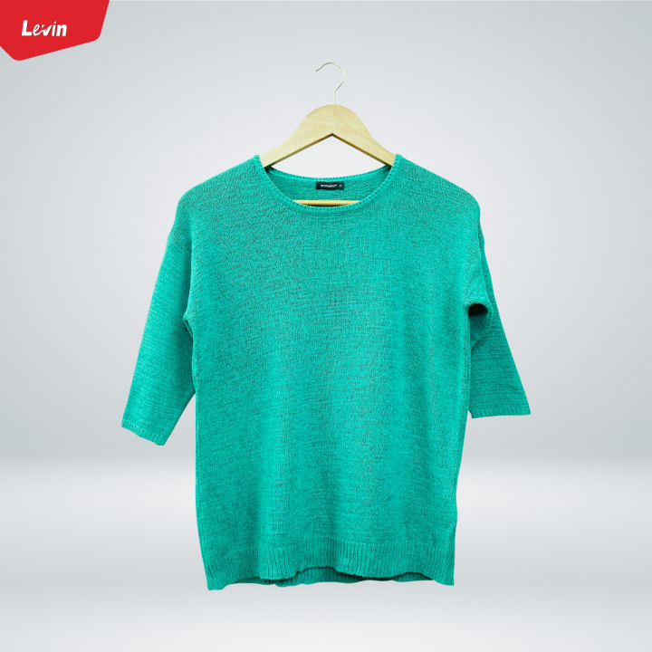 Women's%20Short%20Sleeve%20Winter%20Sweater%20From%20Levin%20-%20Image%203