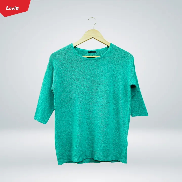 Women's%20Short%20Sleeve%20Winter%20Sweater%20From%20Levin%20-%20Image%203