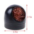【Fashion】Welding Soldering Iron Cleaner Cleaning Wire With Stand Set.
