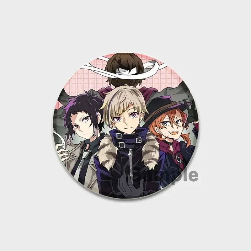 Bungo Stray Dogs Anstecker - Dazai & Chuuya Anime Badge Set