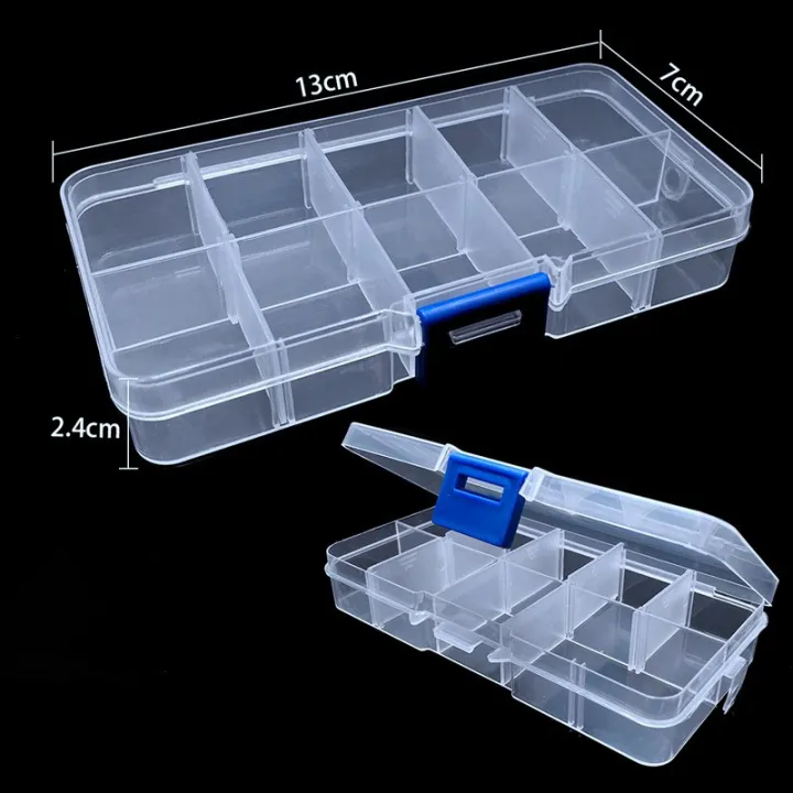 Transparent%20Square%20Plastic%20Storage%20Box%20Case%20-10/24%20Slot%20Adjustable%20for%20Pils%20Jewelry%20Beads%20Earring%20Case%20Organizer%20Packaging%20-%20Image%203
