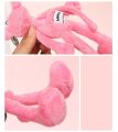 19cm Naughty Leopard Pink Panther Key Chain Toys Kids Pendant Doll Brinquedos Christmas Gift.