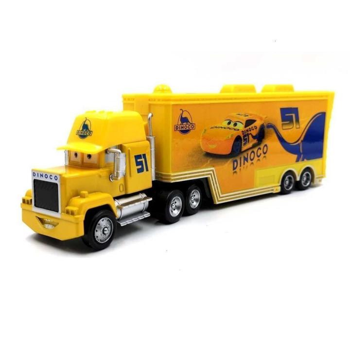 【High-quality】 Cars 3 Toys Lightning McQueen Jackson Storm Mack Uncle Truck 1:55 Model Car Children Christmas Gifts